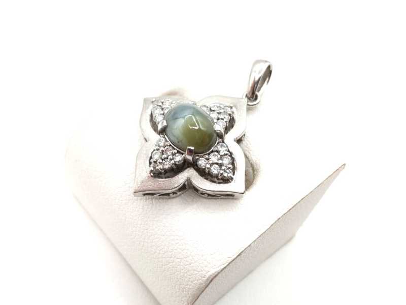 ジュエリー買取 ペンダントトップ Pt900 キャッツアイ 